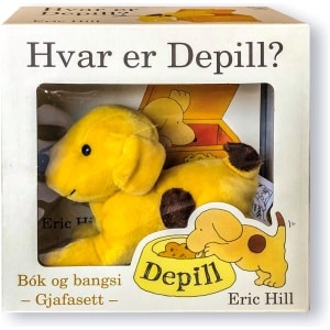 Hvar er Depill  bók og bangsi
