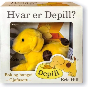 Hvar er Depill  bók og bangsi